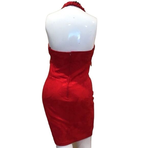 Vintage Red Dress by Dollar Sz.S - Picture 2 of 3